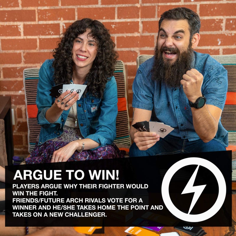 Skybound Superfight Orange Deck 2 : 100 New Nerdy Cards for The Game of Absurd Arguments | Party Game Expansion, 3 or More Players, Ages 11 Above - Image 4